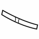 Volvo 30740743 Package Tray Louver, Driver Side Volvo 30740743 Package Tray Louver, Driver Side
