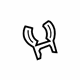 Volvo 30755309 Glove Box Door Retainer Volvo 30755309 Glove Box Door Retainer