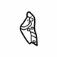 Volvo 8617501 Mount Brace, Passenger Side