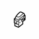 Volvo 8629619 Seat Switch, Black