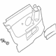Volvo 39801590 Lower Quarter Trim, Black, Driver Side Volvo 39801590 Lower Quarter Trim, Black, Driver Side