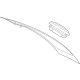Volvo 32293223 Rear Window