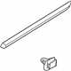Volvo 31276154 Lower Molding, Driver Side