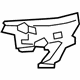 Volvo 31323425 Inner Bracket, Driver Side