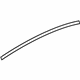 Volvo 31699862 Window Molding, Gloss Black, Driver Side Volvo 31699862 Window Molding, Gloss Black, Driver Side