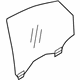 Volvo 30674290 Door Glass, Driver Side