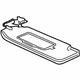 Volvo 39838382 Sunvisor, Charcoal, Driver Side Volvo 39838382 Sunvisor, Charcoal, Driver Side