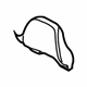 Volvo 39808040 Headrest Cover, Gray Volvo 39808040 Headrest Cover, Gray