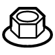 Volvo 31308560 Flange Nut