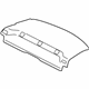 Volvo 39817809 Package Tray Trim, Black