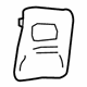 Volvo 9409255 Quarter Trim Panel Upper Cover, Passenger Side Volvo 9409255 Quarter Trim Panel Upper Cover, Passenger Side