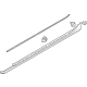 Volvo 39790367 Rocker Molding, Passenger Side