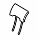 Volvo 31263808 Headrest Volvo 31263808 Headrest
