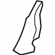 Volvo 31111260 Bolster, Passenger Side Volvo 31111260 Bolster, Passenger Side