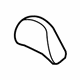 Volvo 30727488 Headrest Pad, Driver Side Volvo 30727488 Headrest Pad, Driver Side