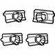 Volvo 30765927 Reverse Sensor Retainer Kit Volvo 30765927 Reverse Sensor Retainer Kit