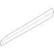 Volvo 80001699 Trim Moulding Volvo 80001699 Trim Moulding