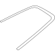 Volvo 32293275 Trim Moulding
