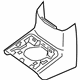 Volvo 31448025 Rear Panel, Charcoal Volvo 31448025 Rear Panel, Charcoal