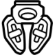 Volvo 80017837 Clip Volvo 80017837 Clip