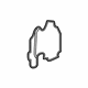 Volvo 32222166 Front Resonator Gasket