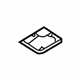 Volvo 8662963 Side Rail Seal, Driver Side
