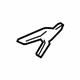 Volvo 31369497 Seat Support, Driver Side Volvo 31369497 Seat Support, Driver Side