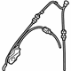 Volvo 31446637 Release Cable, Passenger Side Volvo 31446637 Release Cable, Passenger Side