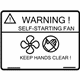 Volvo 31333045 Warning Label Volvo 31333045 Warning Label