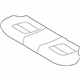Volvo 39820812 Cushion Cover, Beige Volvo 39820812 Cushion Cover, Beige